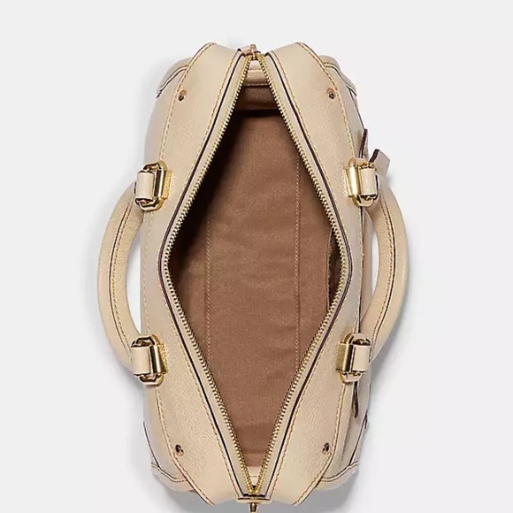 Coach Millie Satchel 
Gold/Ivory
NWT - Picture 8 of 16